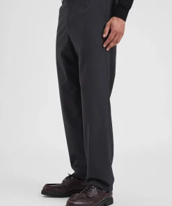 TROUSERS^Norse Projects Aaren Cordura Tech Wool Trouser Charcoal Melange