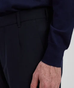 TROUSERS^Norse Projects Aaren Cordura Tech Wool Trouser Dark Navy