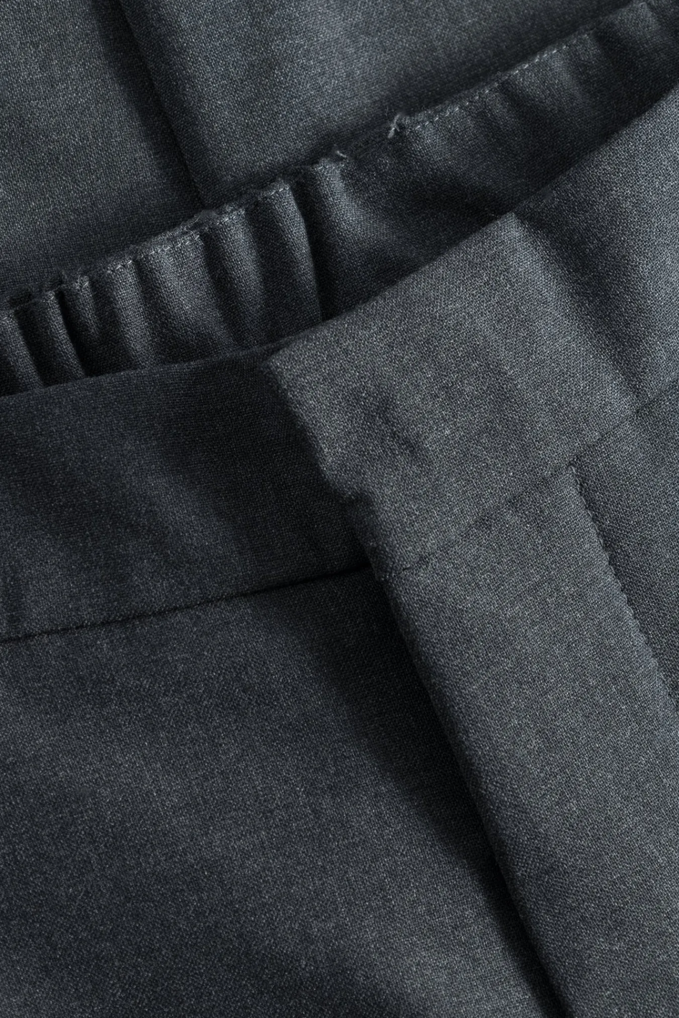 TROUSERS^Norse Projects Aaren Cordura Tech Wool Trouser Charcoal Melange