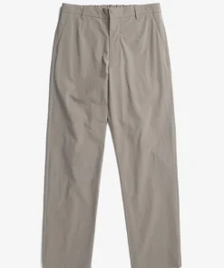 TROUSERS^Norse Projects Aaren Travel Light Concrete Grey