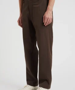 TROUSERS^Norse Projects Aaren Travel Light Espresso