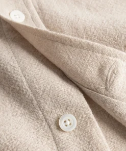 SHIRTING^Norse Projects Algot Relaxed Wool Shirt Ecru