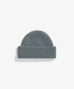 BEANIES^Norse Projects Alpaca Wool Short Beanie Mouse Grey