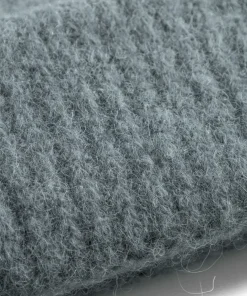 BEANIES^Norse Projects Alpaca Wool Short Beanie Mouse Grey