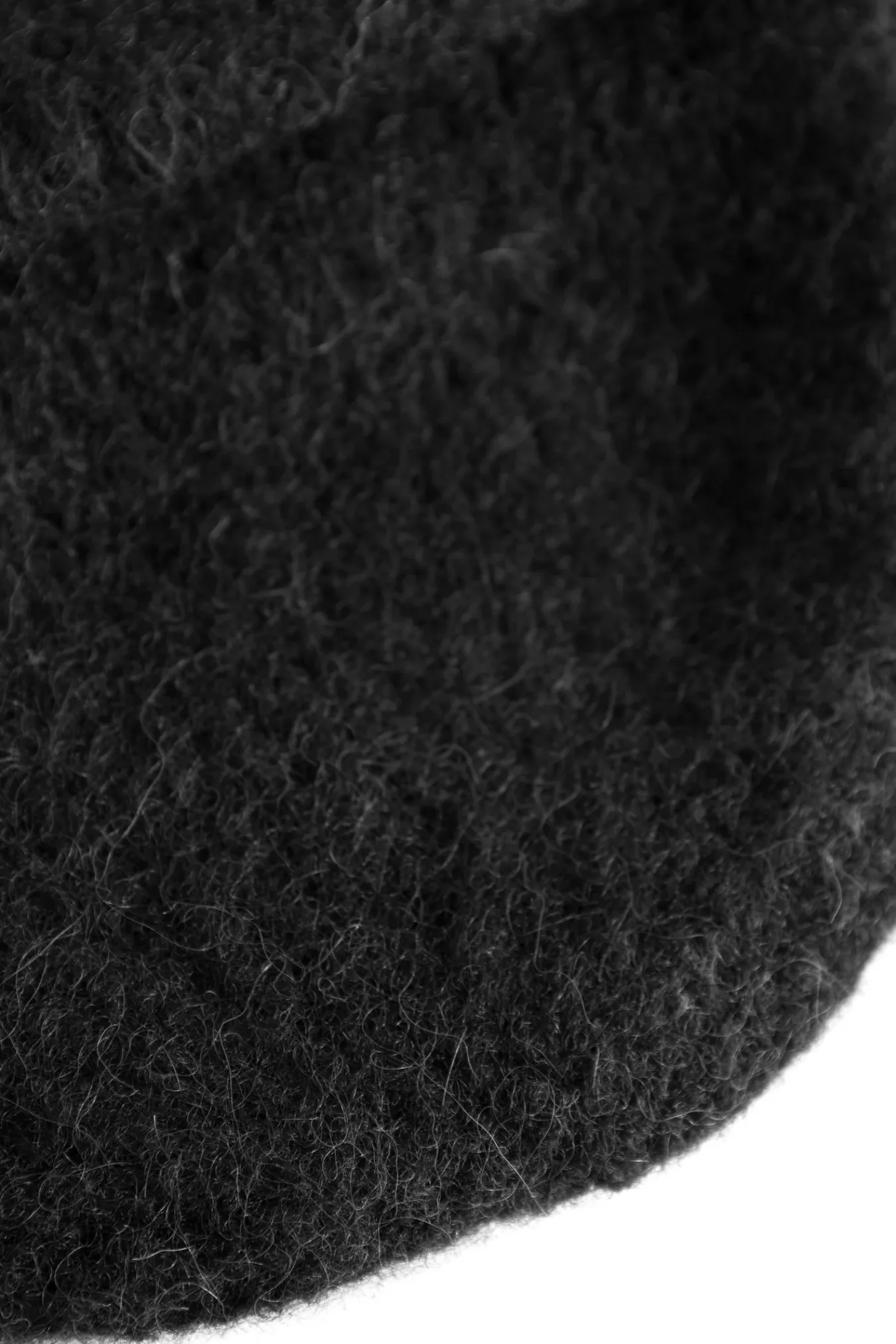 BEANIES^Norse Projects Alpaca Wool Short Beanie Black