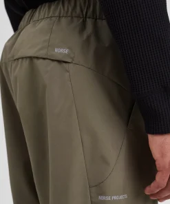 TROUSERS^Norse Projects Alvar Gore-Tex Windstopper Tech Trouser Sediment Green