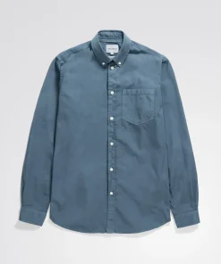 SHIRTING^Norse Projects Anton Light Twill Shirt Steel Blue