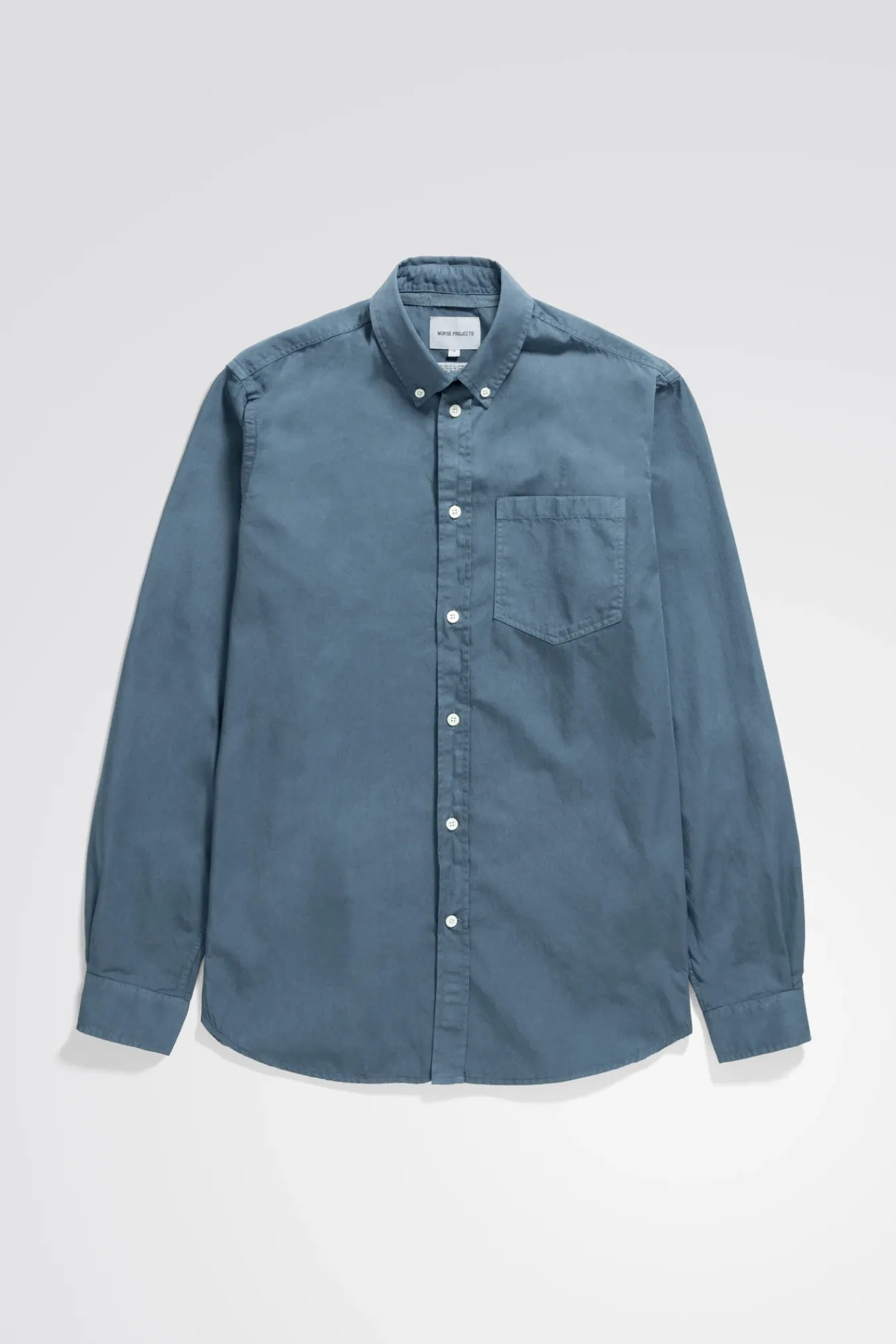 SHIRTING^Norse Projects Anton Light Twill Shirt Steel Blue