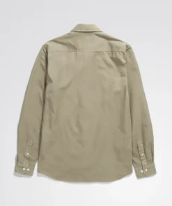 SHIRTING^Norse Projects Anton Light Twill Shirt Clay