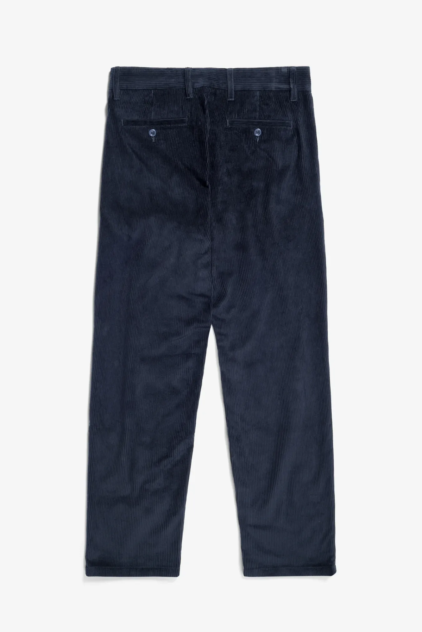 TROUSERS^Norse Projects Aros Regular Wide Wale Corduroy Chino Dark Navy