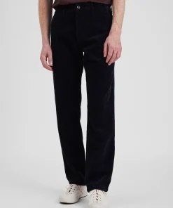 TROUSERS^Norse Projects Aros Regular Wide Wale Corduroy Chino Dark Navy