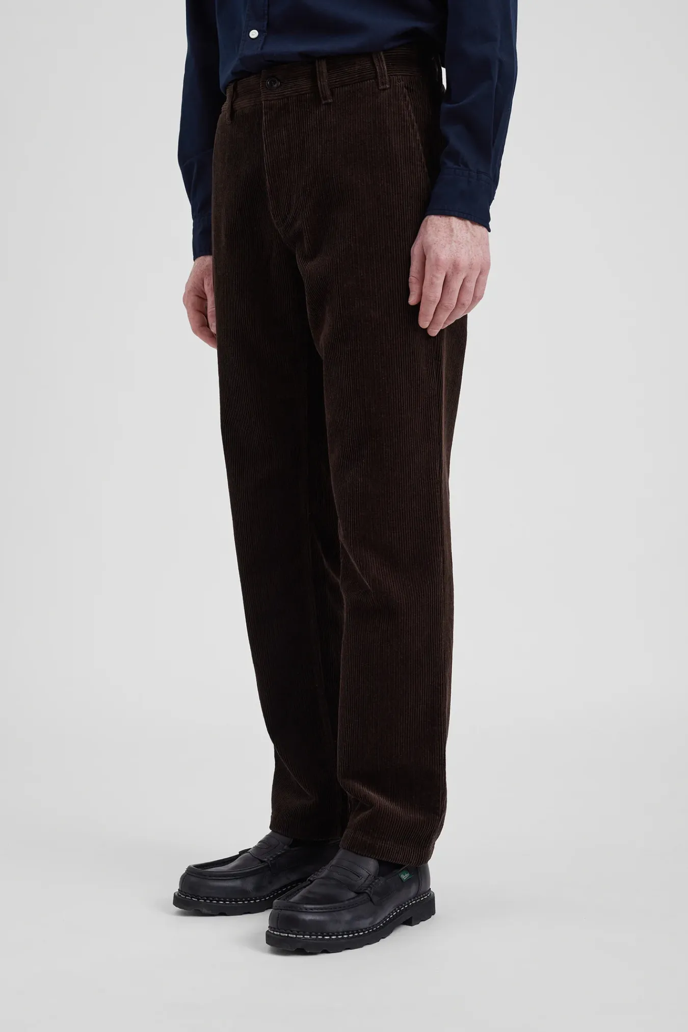 TROUSERS^Norse Projects Aros Regular Wide Wale Corduroy Chino Espresso