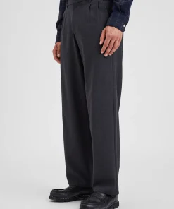 TROUSERS^Norse Projects Benn Cordura Tech Wool Trouser Charcoal Melange