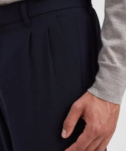 TROUSERS^Norse Projects Benn Cordura Tech Wool Trouser Dark Navy