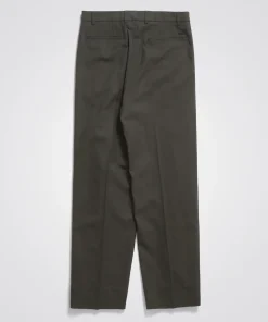 TROUSERS^Norse Projects Benn Relaxed Pleated Trouser Beech Green