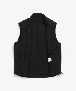 OUTERWEAR^Norse Projects Birkholm Solotex Twill Vest Black