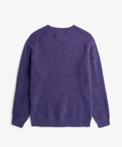 KNITWEAR^Norse Projects Birnir Brushed Lambswool Purple
