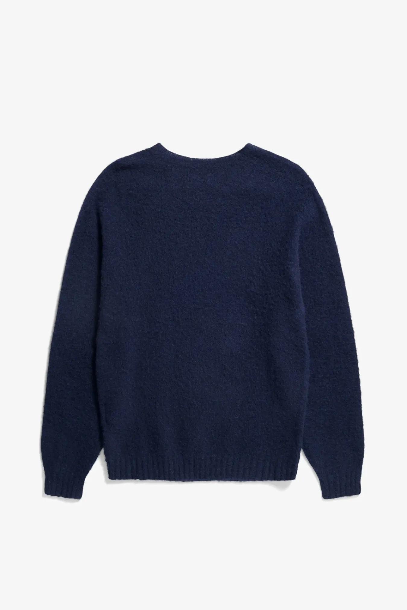 KNITWEAR^Norse Projects Birnir Brushed Lambswool Dark Navy