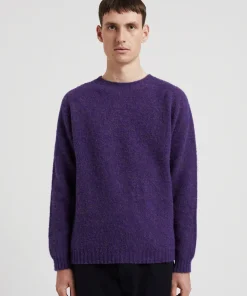 KNITWEAR^Norse Projects Birnir Brushed Lambswool Purple