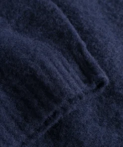 KNITWEAR^Norse Projects Birnir Brushed Lambswool Dark Navy
