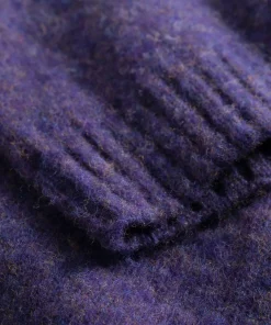KNITWEAR^Norse Projects Birnir Brushed Lambswool Purple