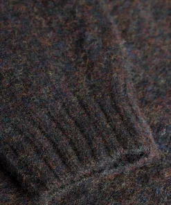 KNITWEAR^Norse Projects Birnir Brushed Lambswool Black Multi