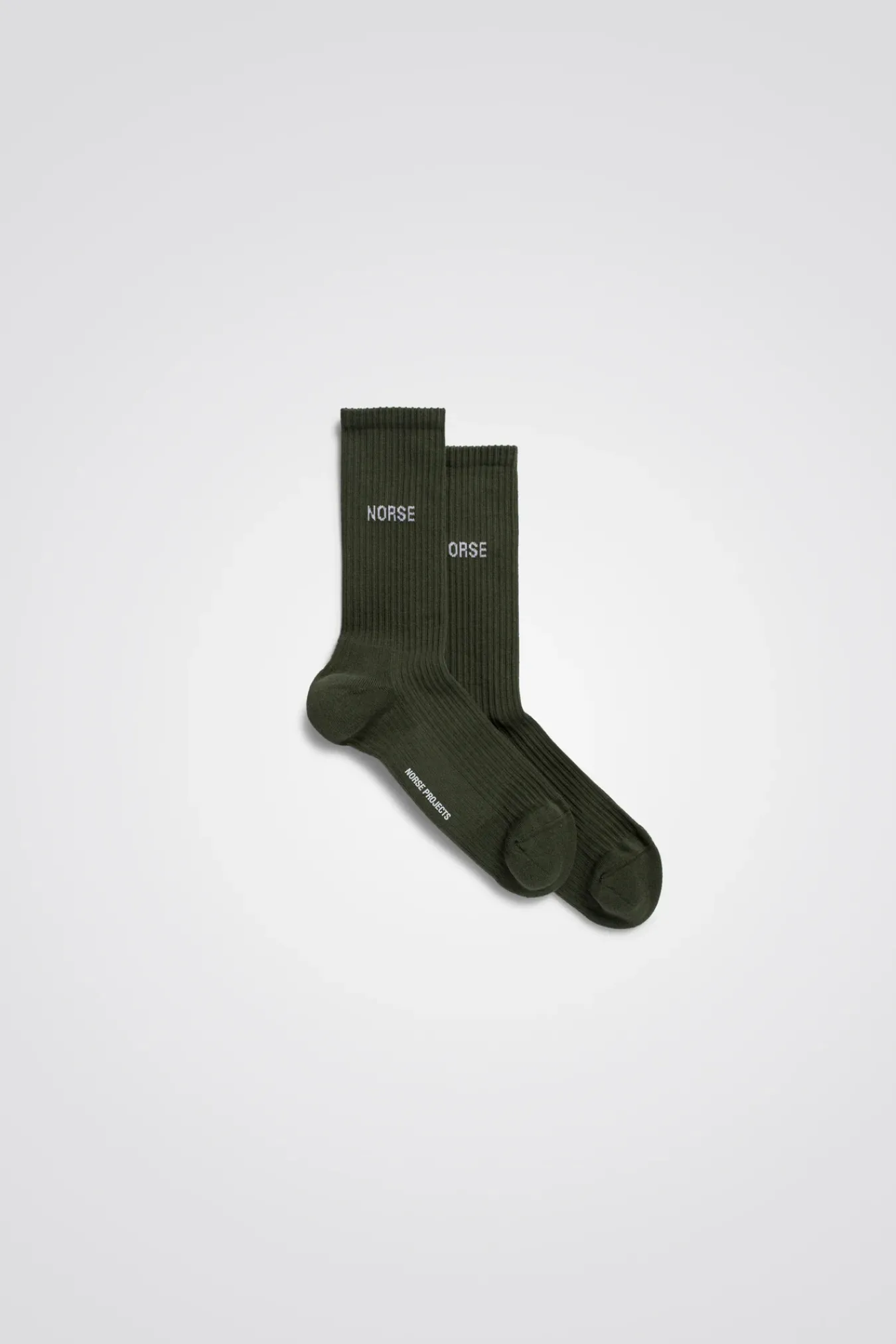 ACCESSORIES^Norse Projects Bjarki Logo Forest Green