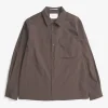 SHIRTING^Norse Projects Carsten Travel Light Shirt LS Espresso