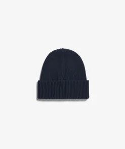 BEANIES^Norse Projects Cashmere Rib Beanie Dark Navy