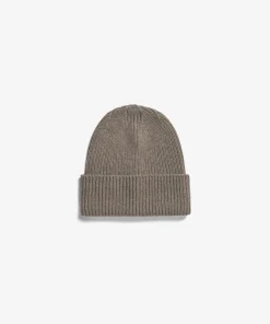 BEANIES^Norse Projects Cashmere Rib Beanie Taupe