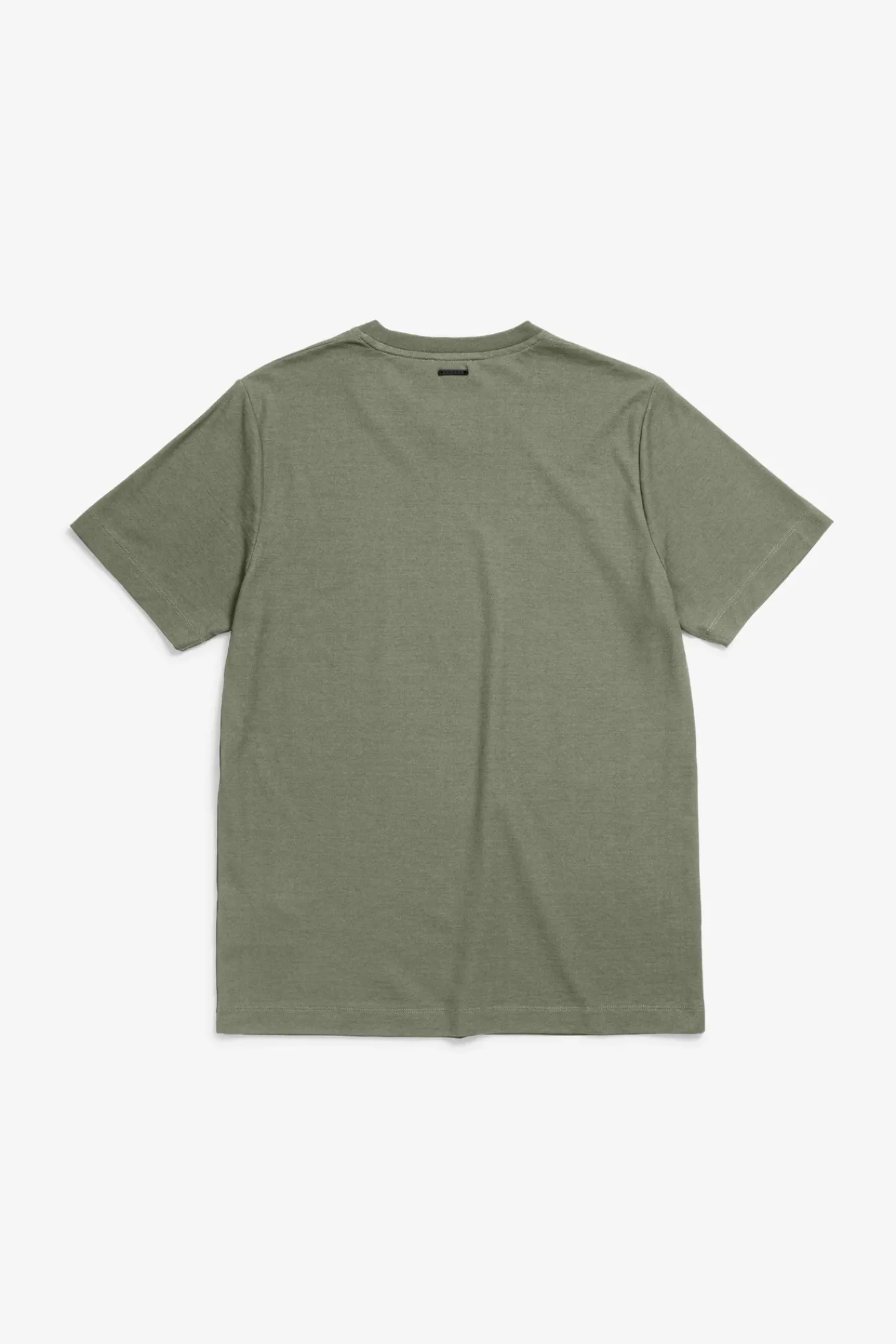 T-SHIRTS^Norse Projects Cotton Crêpe T-shirt Sediment Green