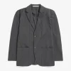 OVERSHIRTS | OUTERWEAR^Norse Projects Emil Cordura Tech Wool Blazer Charcoal Melange