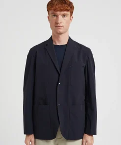 OVERSHIRTS^Norse Projects Emil Travel Light Dark Navy