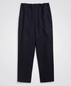 TROUSERS^Norse Projects Ezra Cotton Wool Trouser Dark Navy