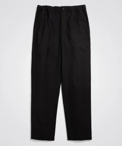 TROUSERS^Norse Projects Ezra Cotton Wool Trouser Black
