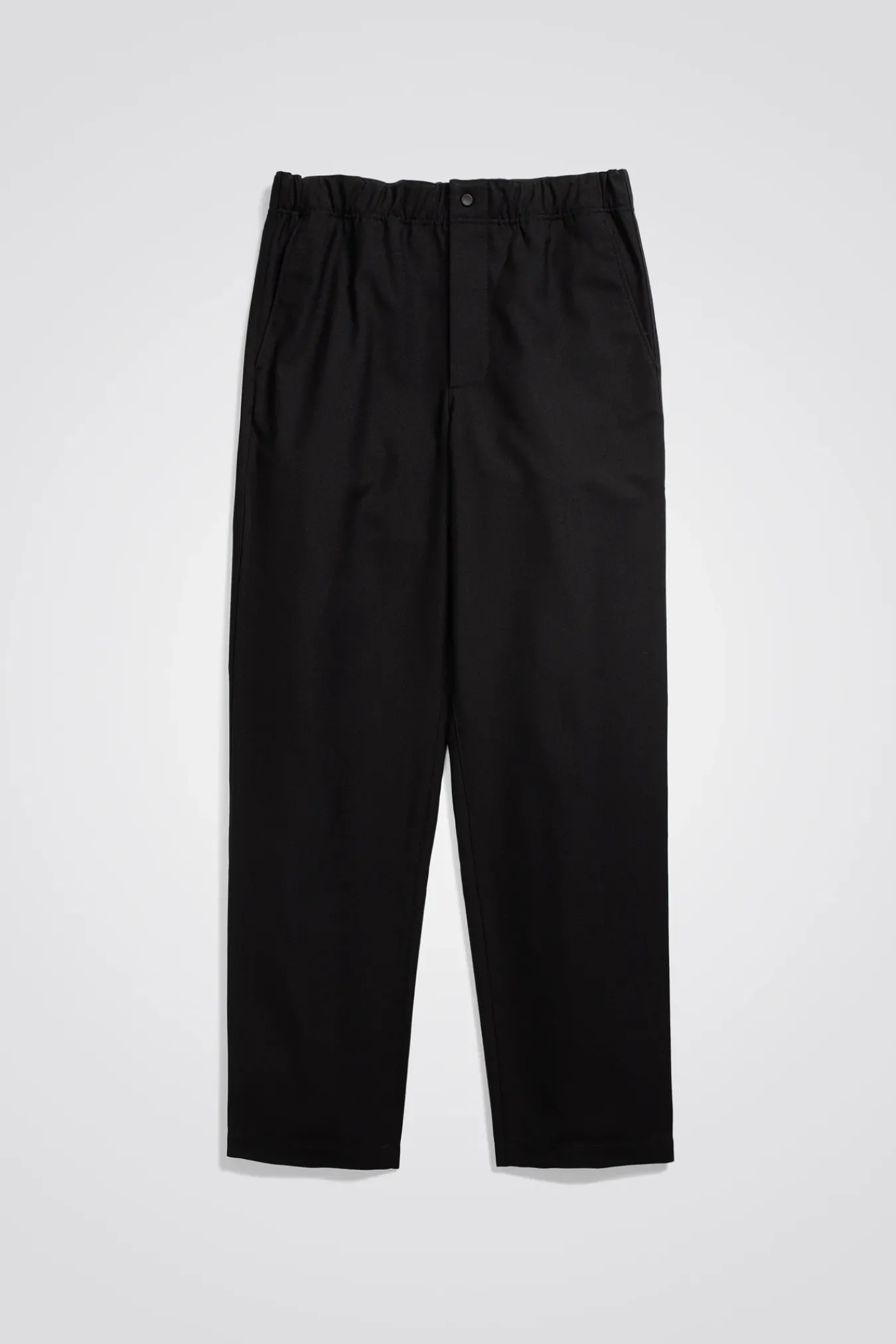 TROUSERS^Norse Projects Ezra Cotton Wool Trouser Black