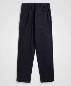 TROUSERS^Norse Projects Ezra Cotton Wool Trouser Dark Navy