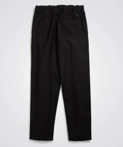 TROUSERS^Norse Projects Ezra Cotton Wool Trouser Black