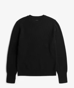KNITWEAR^Norse Projects Fine Merino Rib Crewneck Black