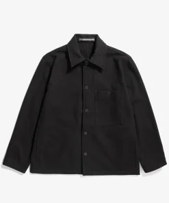 OVERSHIRTS^Norse Projects Folke Wool Overshirt Espresso