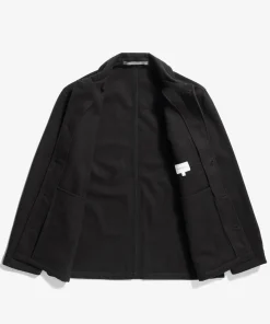OVERSHIRTS^Norse Projects Folke Wool Overshirt Espresso