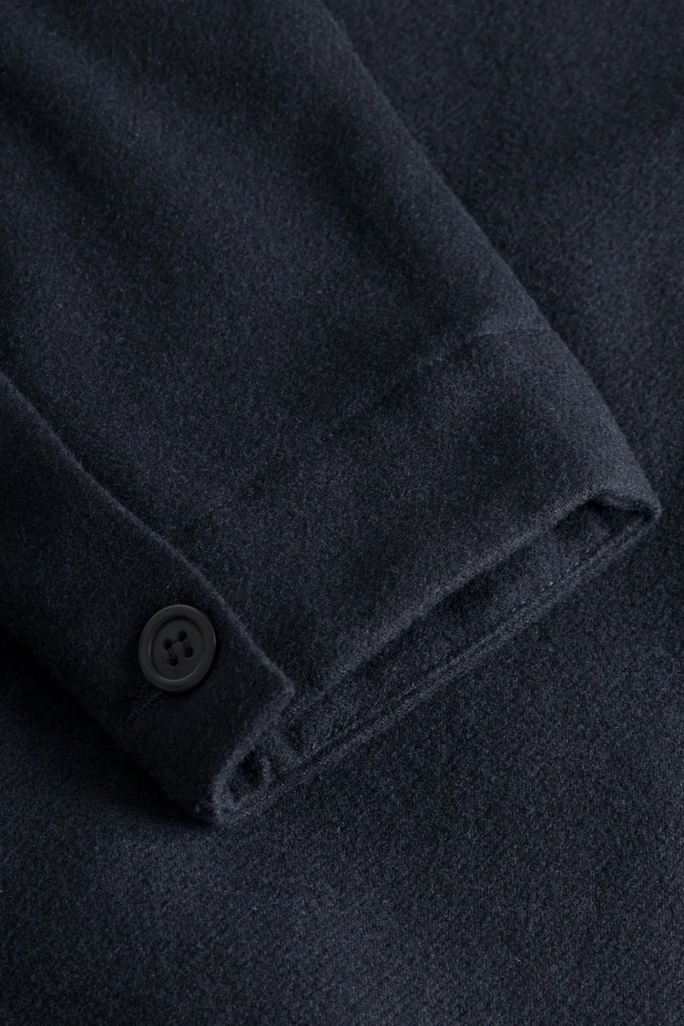 OVERSHIRTS^Norse Projects Folke Wool Overshirt Dark Navy
