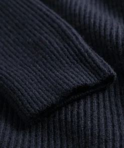 KNITWEAR^Norse Projects Hagen Cotton Wool Jacket Dark Navy