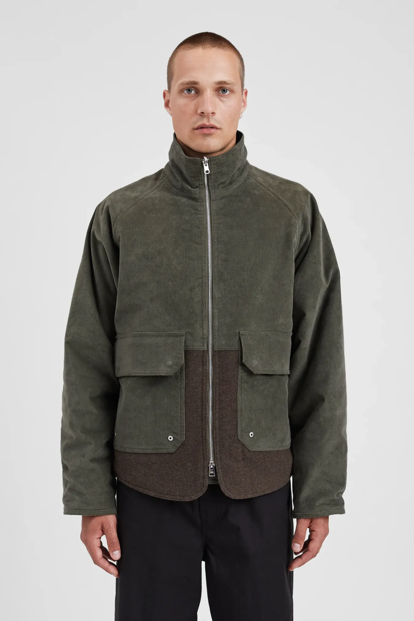 OUTERWEAR^Norse Projects Hakon Solotex Corduroy Ivy Green