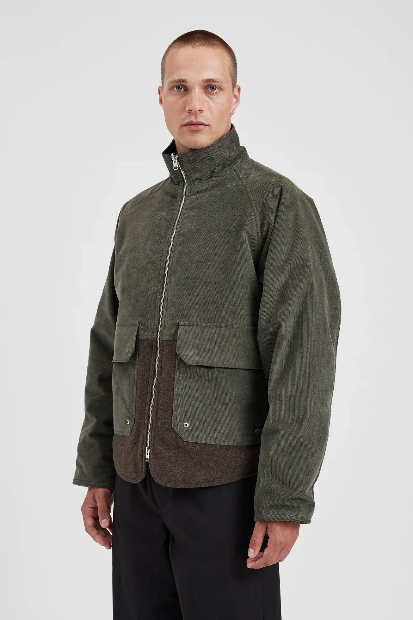 OUTERWEAR^Norse Projects Hakon Solotex Corduroy Ivy Green