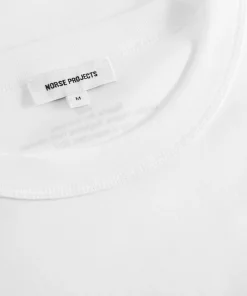 T-SHIRTS^Norse Projects Holger Organic Interlock Hide Print T-Shirt White