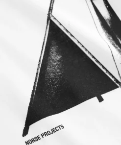 T-SHIRTS^Norse Projects Holger Organic Interlock Hide Print T-Shirt White