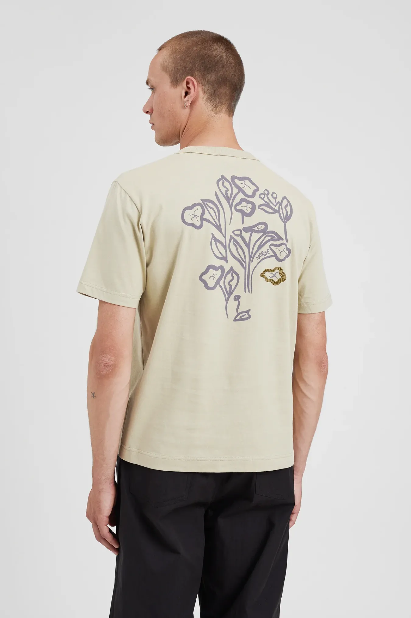 T-SHIRTS^Norse Projects Holger Organic Poppy T-Shirt Elm