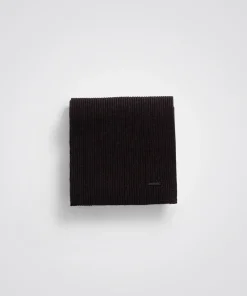 ACCESSORIES^Norse Projects Jannik Merino Rib Scarf Black