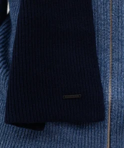 ACCESSORIES^Norse Projects Jannik Merino Rib Scarf Dark Navy